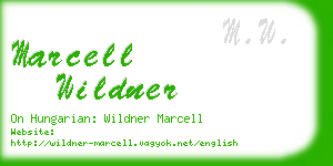 marcell wildner business card